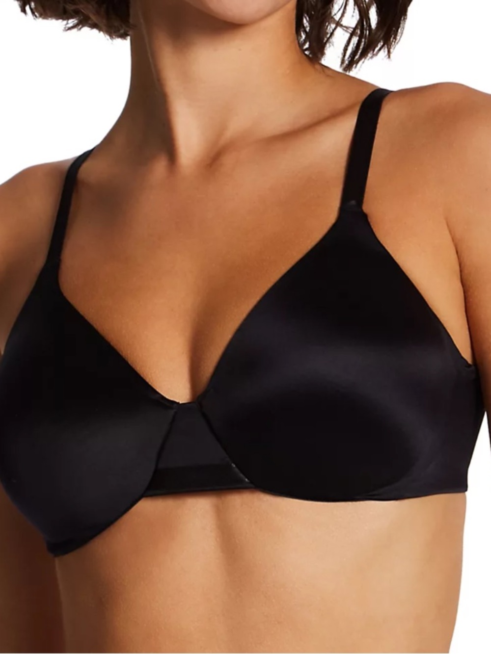 BALI One Smooth U Smoothing & Concealing Underwire Bra style 3W11 Black Sz 38DD